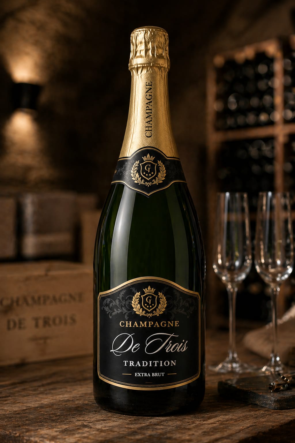 Champagne De Trois Tradition Demi-Sec