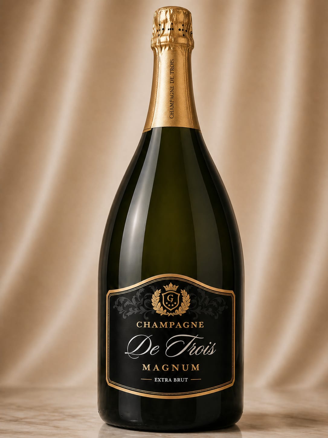 Champagne De Trois Magnum Extra Brut