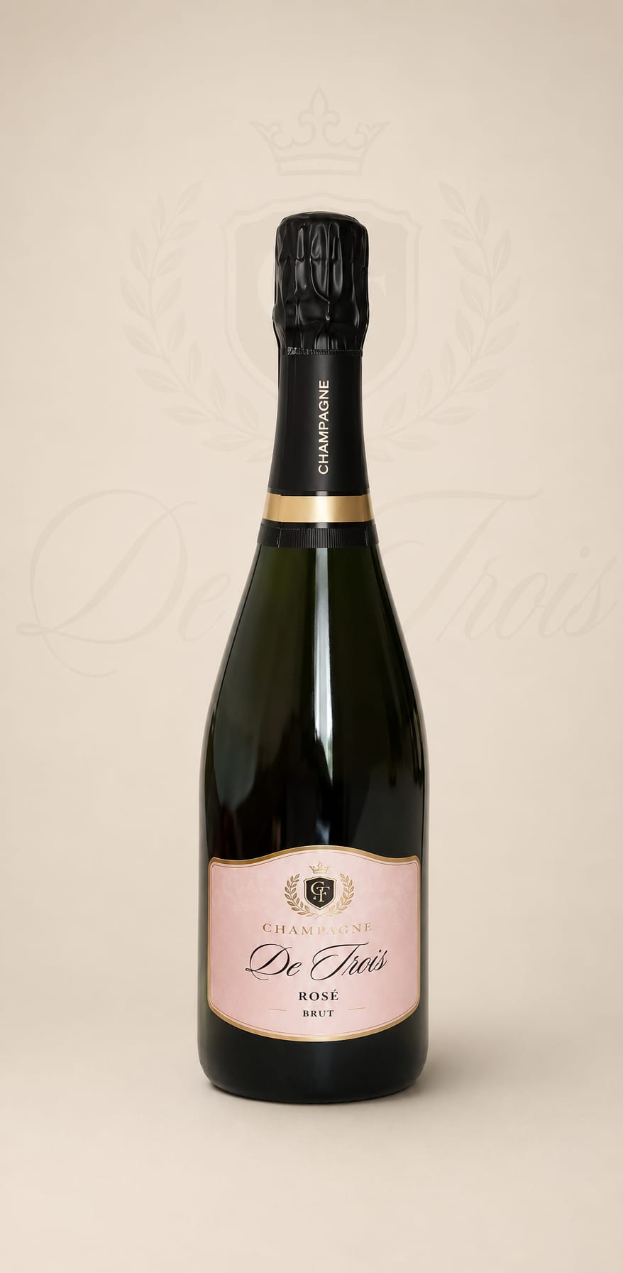 Champagne De Trois Rosé Brut