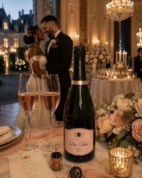Champagne De Trois Rosé Brut